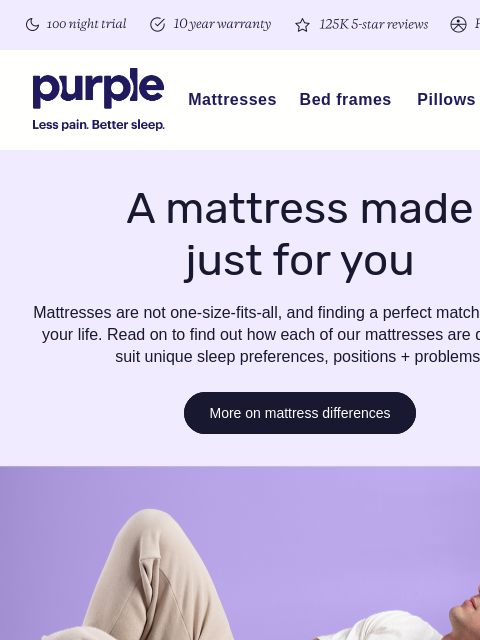 purple newsletter: Have you found a mattress soul mate?