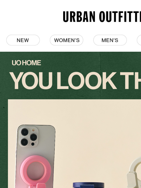 urbanoutfitters newsletter: You look thirsty 💧