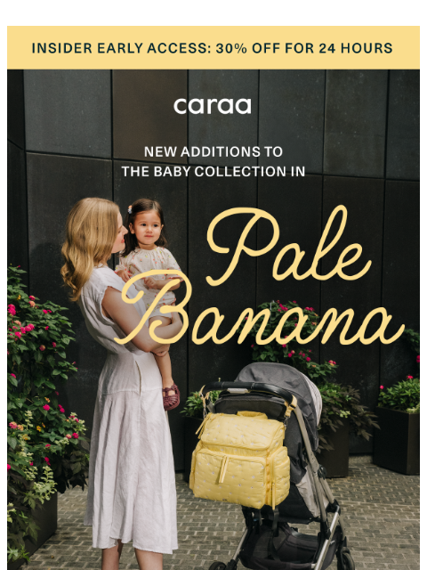 caraa newsletter: Meet Pale Banana 🍌