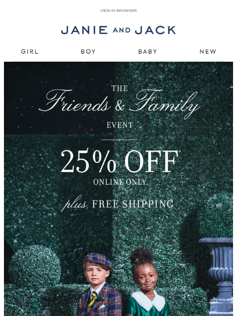 janieandjack newsletter: An event you won't want to miss…