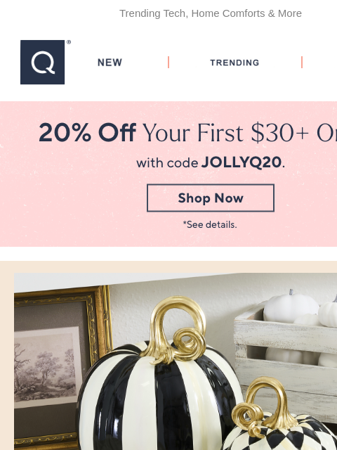 qvcemail newsletter: Start October with Great Deals