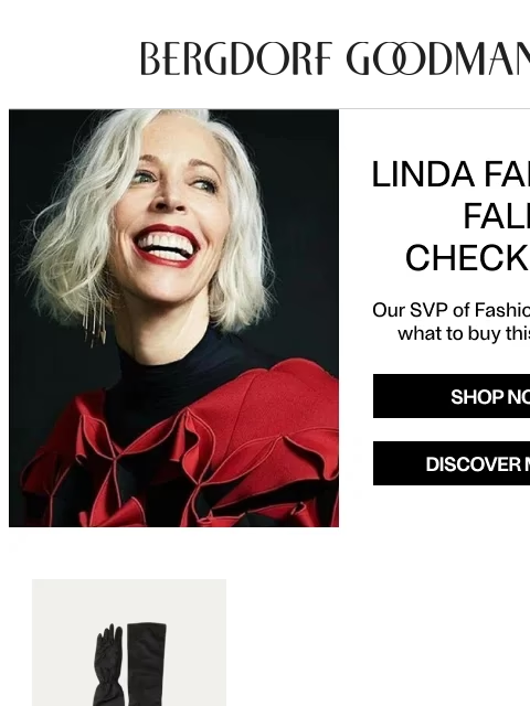 bergdorfgoodman newsletter: Linda Fargo’s Fall Trend Report