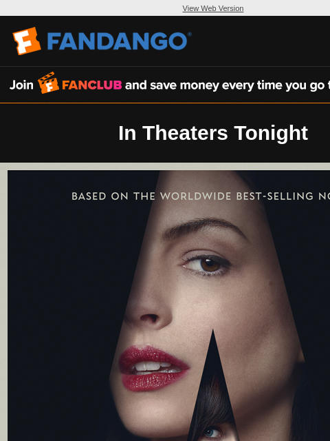 fandango newsletter: Don’t Miss VERITY