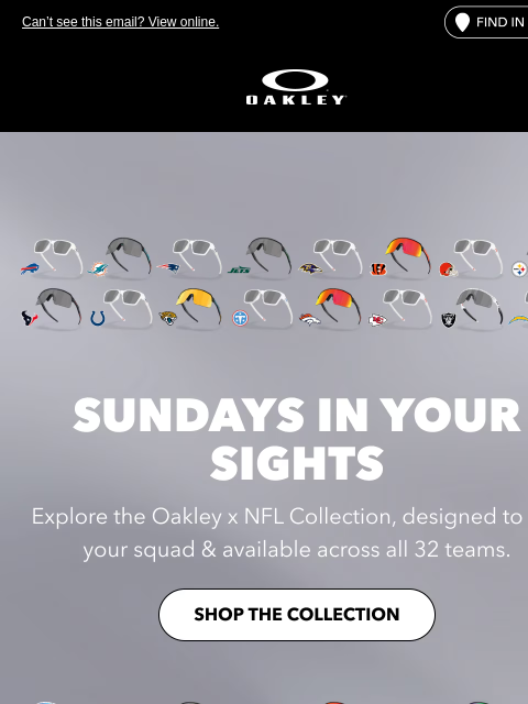 oakley newsletter: NFL Season Is Back