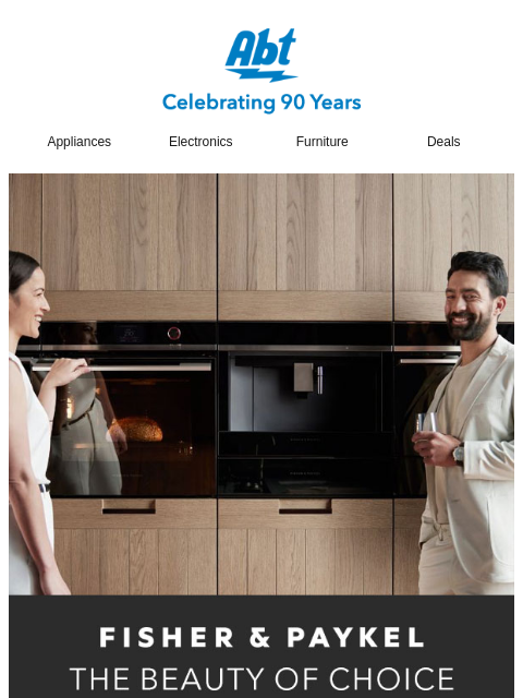 abt newsletter: Fisher & Paykel: The Name to Know