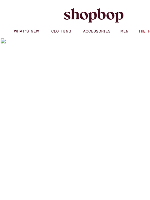 shopbop-mail newsletter: FINAL HOURS: up to 25% off