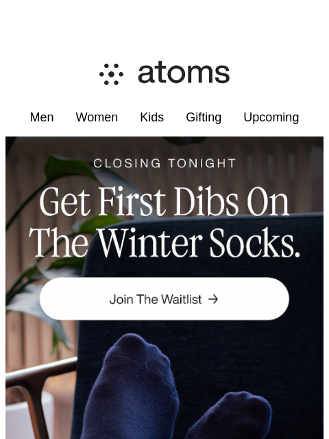 atoms newsletter: Last call before tomorrow