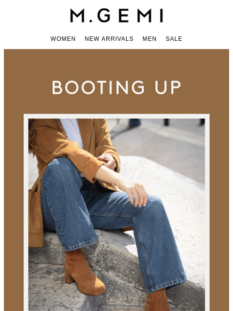 mgemi newsletter: It’s Boot Season