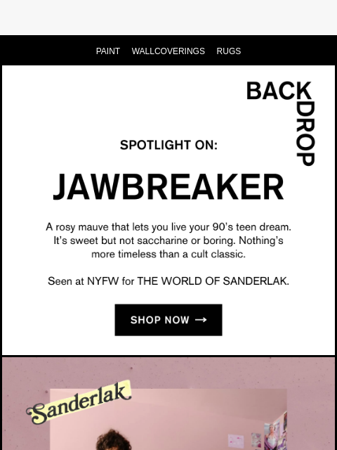 backdrophome newsletter: REALLY GOOD COLOR