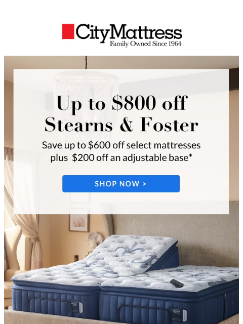 Plus, save up to $800 on Stearns & Foster ͏ ͏ ͏ ͏ ͏ ͏ ͏ ͏ ͏ ͏ ͏ ͏ ͏ ͏ ͏ ͏ ͏ ͏ ͏ ͏ ͏ ͏ ͏ ͏ ͏ ͏ ͏ ͏ ͏ ͏ ͏ ͏ ͏ ͏ ͏ ͏ ͏ ͏ ͏ ͏ ͏ ͏ ͏ ͏ ͏ ͏ ͏ ͏ ͏ ͏ ͏ ͏ ͏ ͏ ͏ ͏ ͏ ͏ ͏ ͏ ͏ ͏ ͏ ͏ ͏ ͏ ͏ ͏ ͏ ͏ ͏ ͏ ͏ ͏ ͏ ͏ ͏ ͏