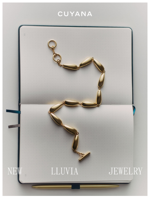 cuyana newsletter: New Jewelry