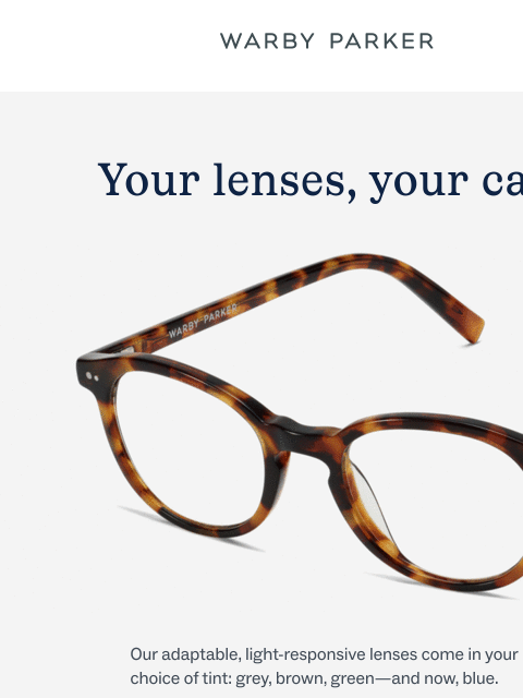 warbyparker newsletter: Add a finishing touch