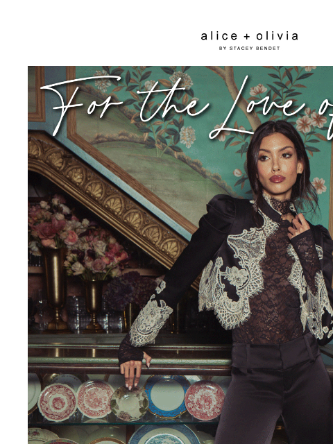 aliceandolivia newsletter: LACE LOVE