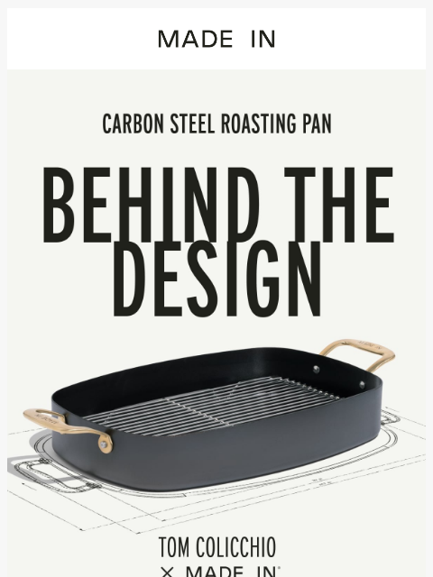 madeincookware newsletter: Selling Fast: Chef Tom Colicchio's Roasting Pan
