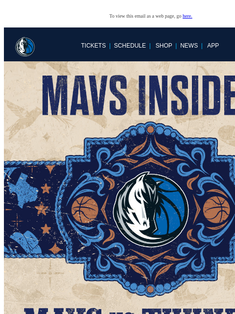 mavsmail newsletter: Mavs Insider Newsletter