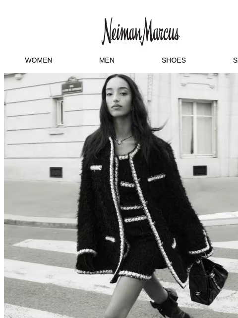 neimanmarcus newsletter: CHANEL Fall-Winter 2025/26