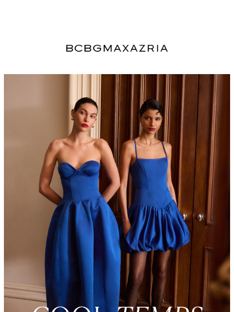 bcbg newsletter: October Blues