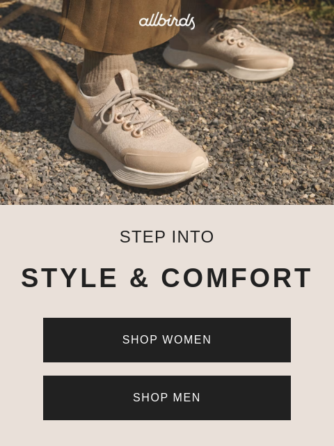 allbirds newsletter: Always In Motion? Here’s The Shoe