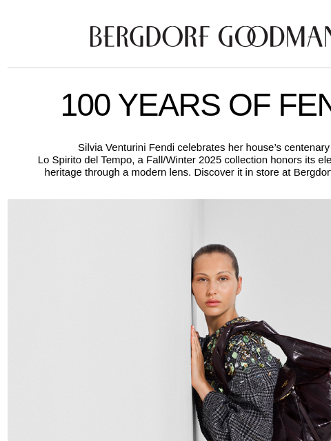 bergdorfgoodman newsletter: Spotlight: Fendi Fall/Winter 2025–26