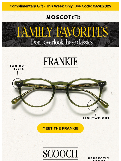 moscot newsletter: How to Redeem your Gift