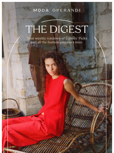 modaoperandi newsletter: The latest “It” Bag isn’t what you’d think