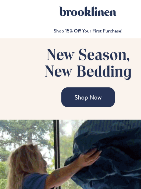brooklinen newsletter: Your Fall Bedding Style Guide with @Katrinaa.marti...