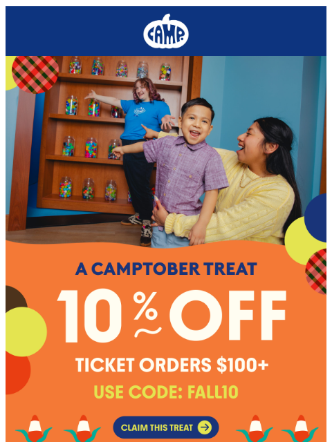 camp newsletter: A fall deal just dropped 👀
