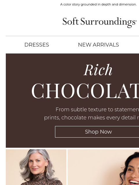 softsurroundings newsletter: Rich Chocolates