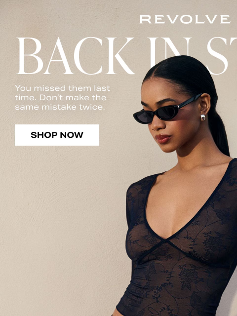 revolve newsletter: That Set You Loved Is Back