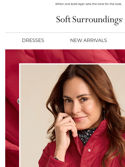 softsurroundings newsletter: A New Fall Look We Love