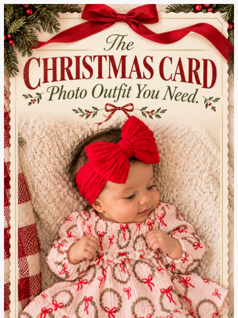 spearmintlove newsletter: The Christmas Card Photo Outfit You Neeeed! ❤️