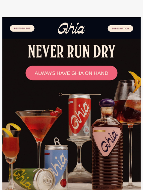 drinkghia newsletter: The bar that restocks itself