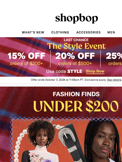 The Style Event ends soon ‌ ‌ ‌ ‌ ‌ ‌ ‌ ‌ ‌ ‌ ‌ ‌ ‌ ‌ ‌ ‌ ‌ ‌ ‌ ‌ ‌ ‌ ‌ ‌ ‌ ‌ ‌ ‌ ‌ ‌ ‌ ‌ ‌ ‌ ‌ ‌ ‌ ‌ ‌ ‌ ‌ ‌ ‌ ‌ ‌ ‌ ‌ ‌ ‌ ‌ ‌ ‌ ‌ ‌ ‌ ‌ ‌ ‌ ‌ ‌ ‌ ‌ ‌ ‌ ‌ ‌ ‌ ‌ ‌ ‌ ‌ ‌ ‌ ‌ ‌ ‌ ‌ ‌ ‌ ‌ ‌ ‌ ‌ ‌ ‌ ‌ ‌ ‌