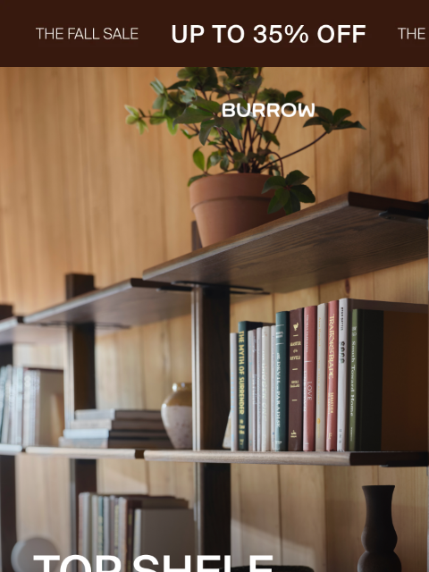 burrow newsletter: Storage, solved