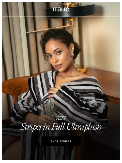 italic newsletter: The Towel That Turns Heads