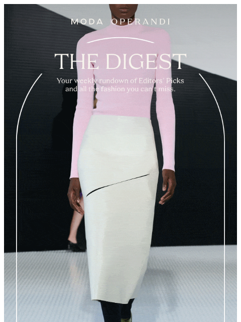 modaoperandi newsletter: All aboard the JIL SANDER train