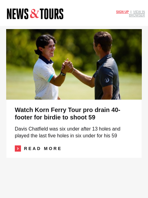 golfdigest newsletter: PGA CEO apologizes to Rory, doesn't condone fan be...