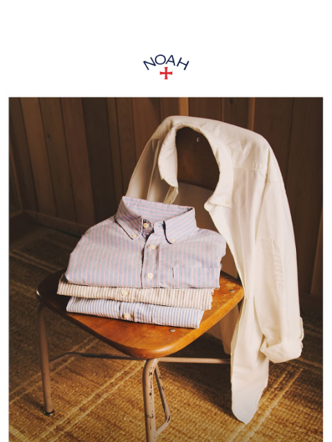 noahny newsletter: Now Available: Oxford Shirts