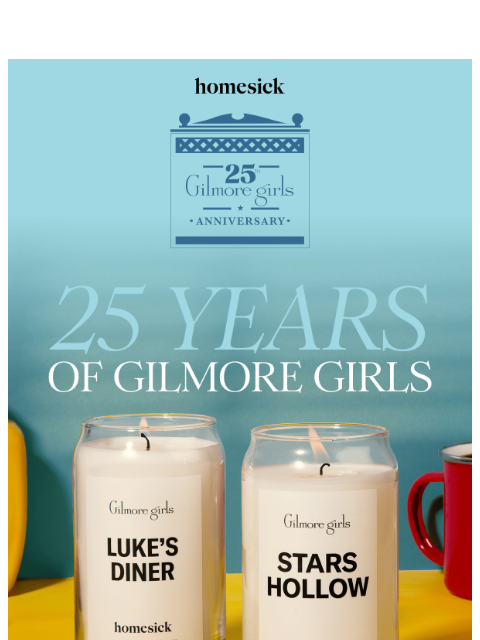 homesick newsletter: NEW: The Gilmore Girls Collection 🍁☕️