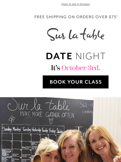 surlatable newsletter: 💋 Fetch Isn’t Happening, but Date Night Is.