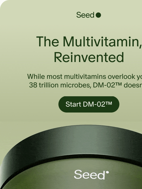 seed newsletter: Introducing DM-02™ Daily Multivitamin.