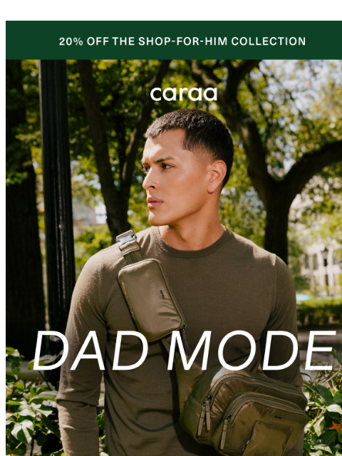 caraa newsletter: For the coolest guy on diaper duty
