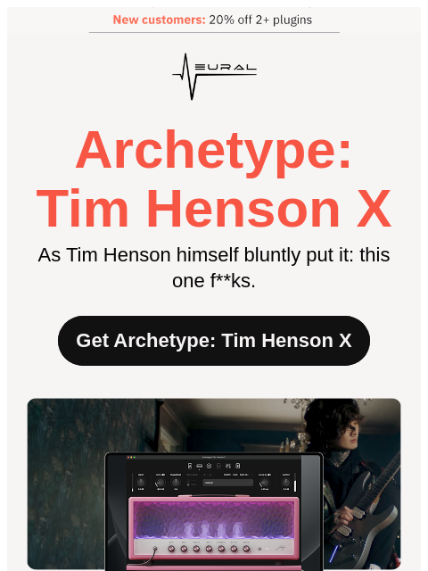 neuraldsp newsletter: The perfect duality of guitar tones ☯