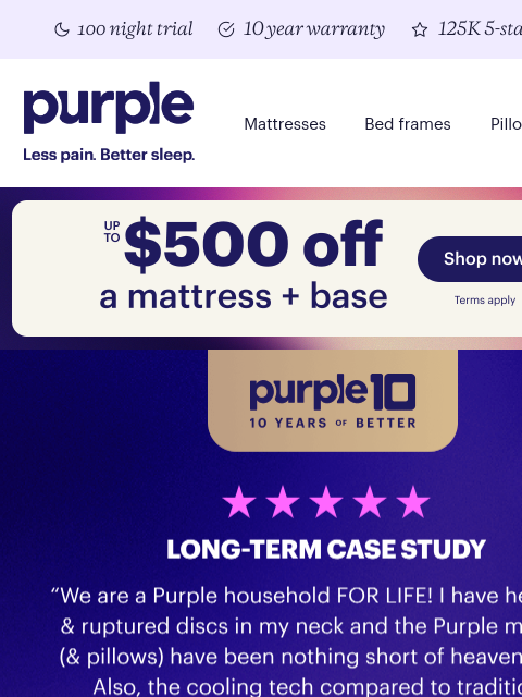 purple newsletter: We’re not making this up