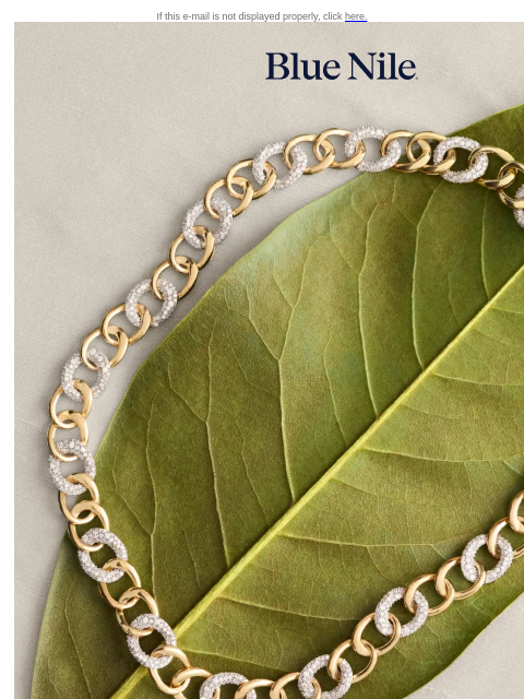 bluenile newsletter: Did You Collect a Fall Favorite?