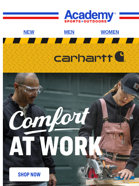 academy newsletter: $24.99 Carhartt Tees | Comfort at Work