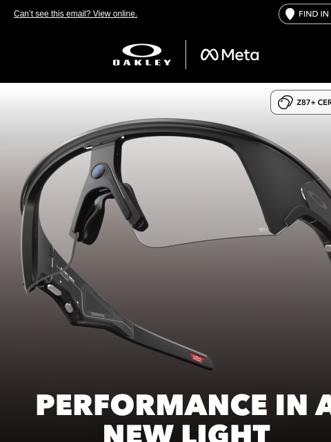 oakley newsletter: Meet The New Oakley Meta Vanguard Clear