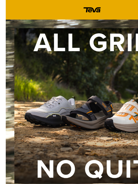 teva newsletter: One trail. Three ways to go.