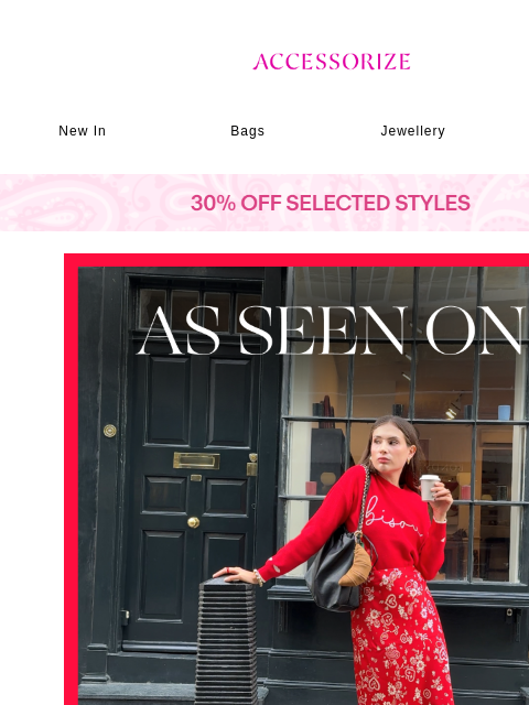 accessorize newsletter: Spotted: autumn’s must-have trends 