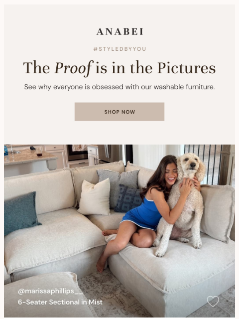 anabei newsletter: Styled by You 💌